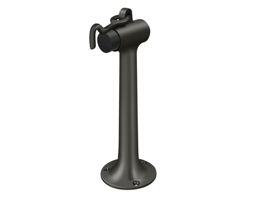 Deltana DSF830U10B Floor Mount Bumper, Oil Rubbed Bronze, 8"
