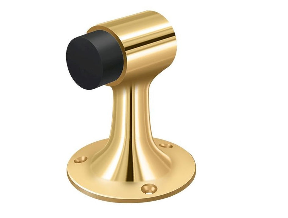 Deltana DSF3225CR003 Floor Mount Bumper, Lifetime Brass, 3"