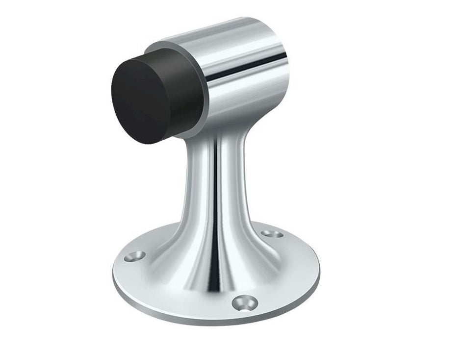 Deltana DSF3225U26 Floor Mount Bumper, Bright Chrome, 3"