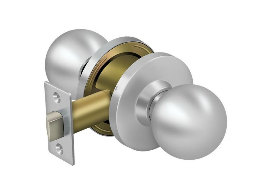 Deltana CL101EAC-32D Entry Standard GR2 Lock, Satin Stainless Steel