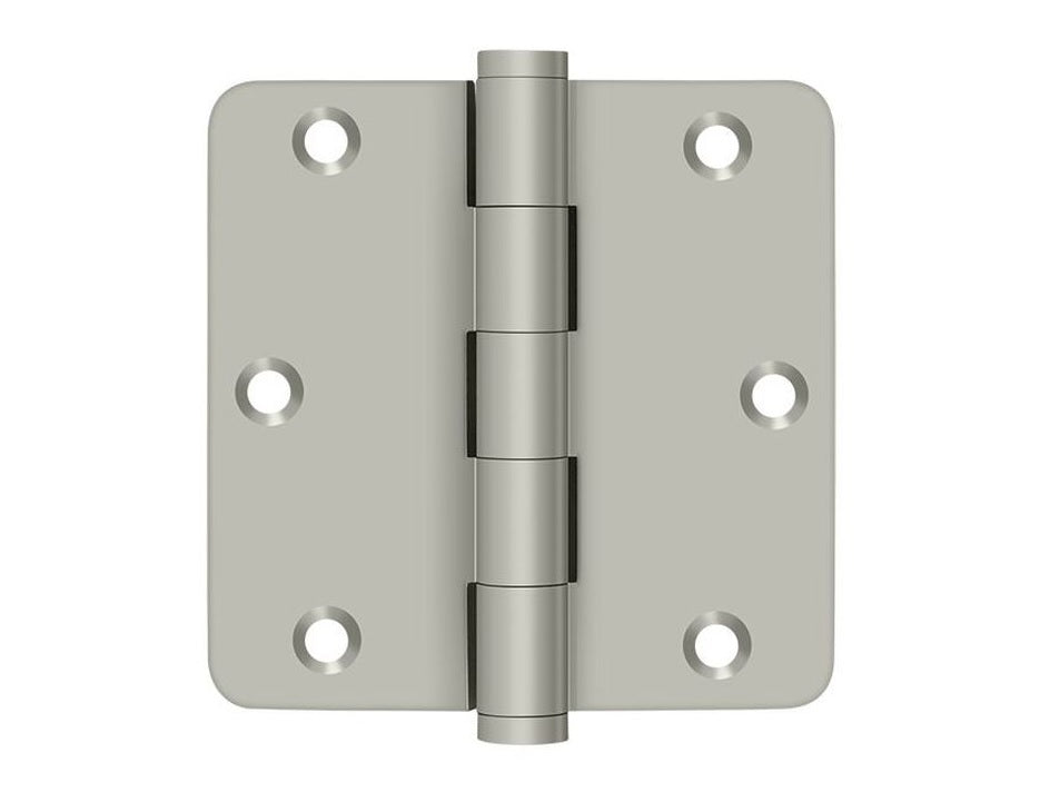 Deltana DSB35R415 Radius Hinge, Satin Nickel