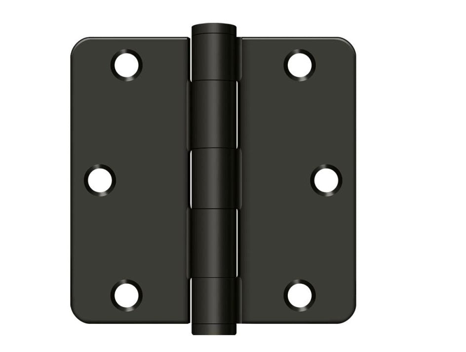 Deltana S35R4HD10B Radius Hinge, Oil Rubbed Bronze