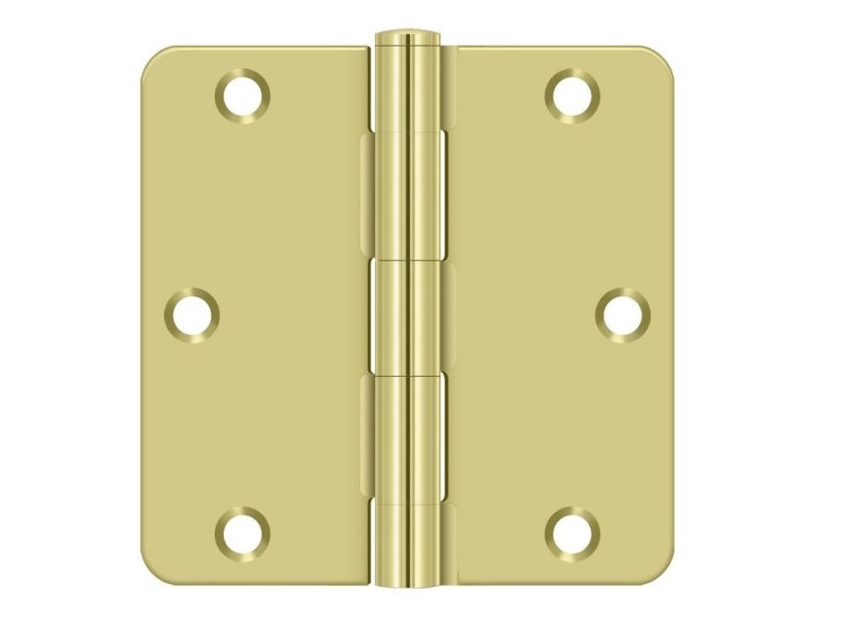 Deltana S35R4BK3/4 Residential Thickness Radius Hinge
