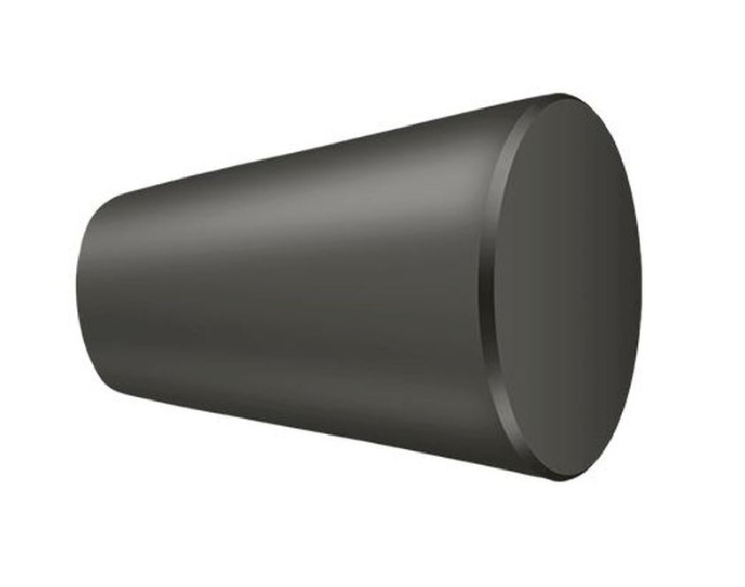 Deltana KC20U10B Cone Cabinet Knob, Oil Rubbed Bronze, 1"
