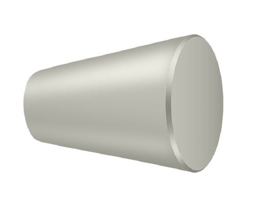 Deltana KC20U15 Cone Cabinet Knob, Satin Nickel, 1"