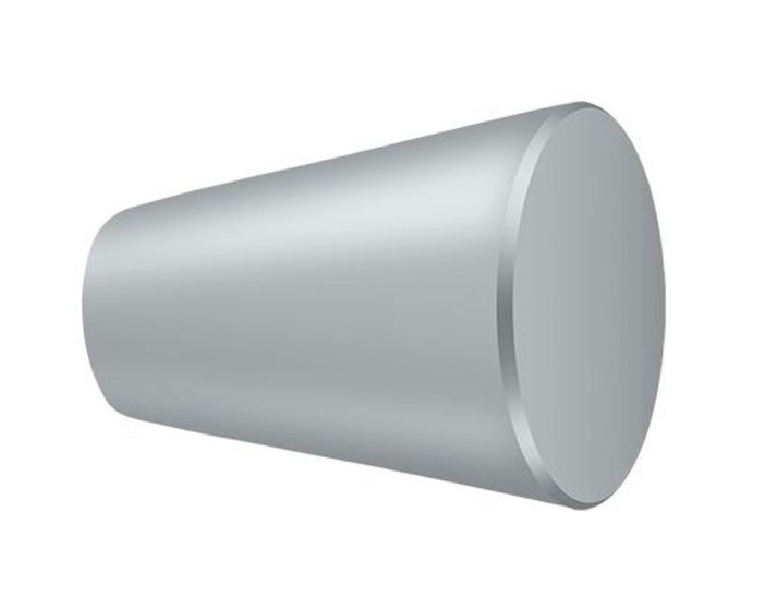 Deltana KC20U26D Cone Cabinet Knob, Satin Chrome, 1"