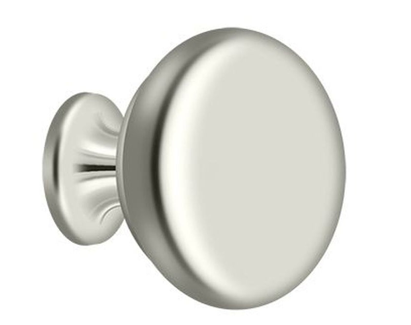 Deltana KR114U14 Solid Round Cabinet Knob, Bright Nickel