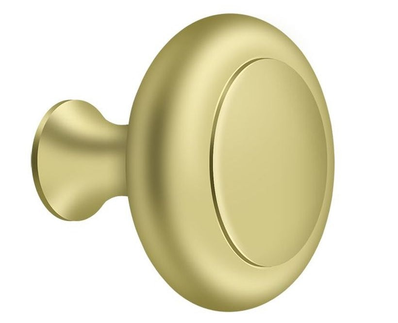 Deltana KRB175U3 Heavy Duty Cabinet Knob, Bright Brass