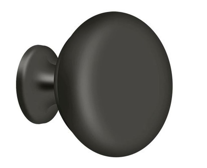 Deltana KRH114U10B Hollow Round Cabinet Knob, Oil Rubbed Bronze