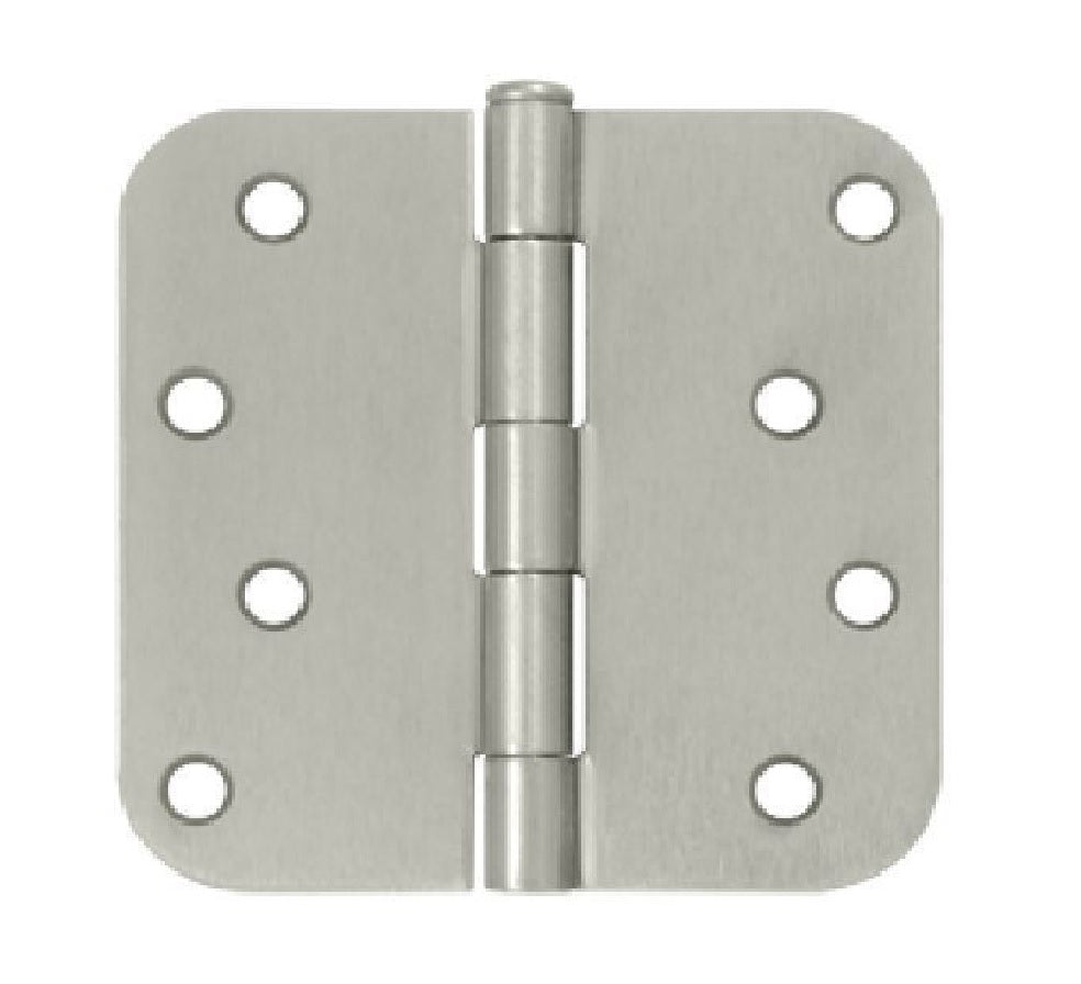 Deltana S44R515 Radius Hinge, Satin Nickel