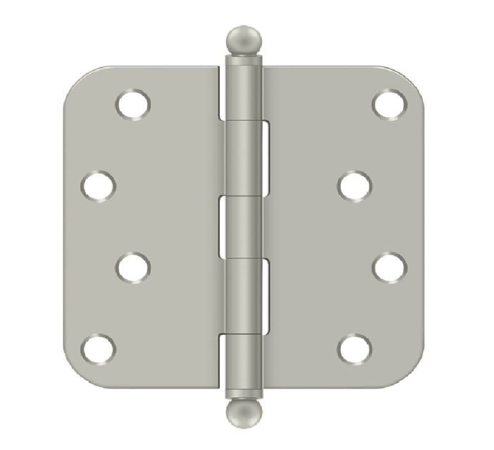 Deltana S44R515-BT Radius Hinge, Satin Nickel