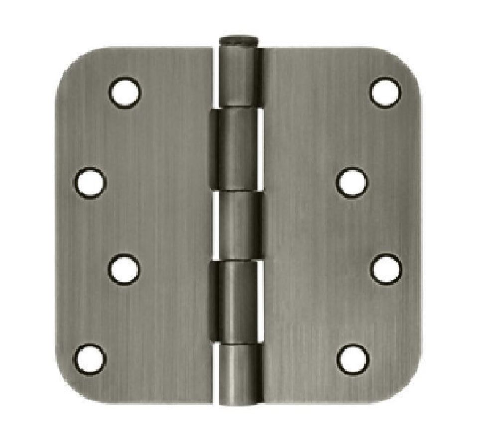 Deltana S44R515A Radius Hinge, Antique Nickel