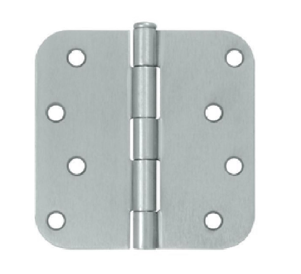 Deltana S44R526D Radius Hinge, Satin Chrome