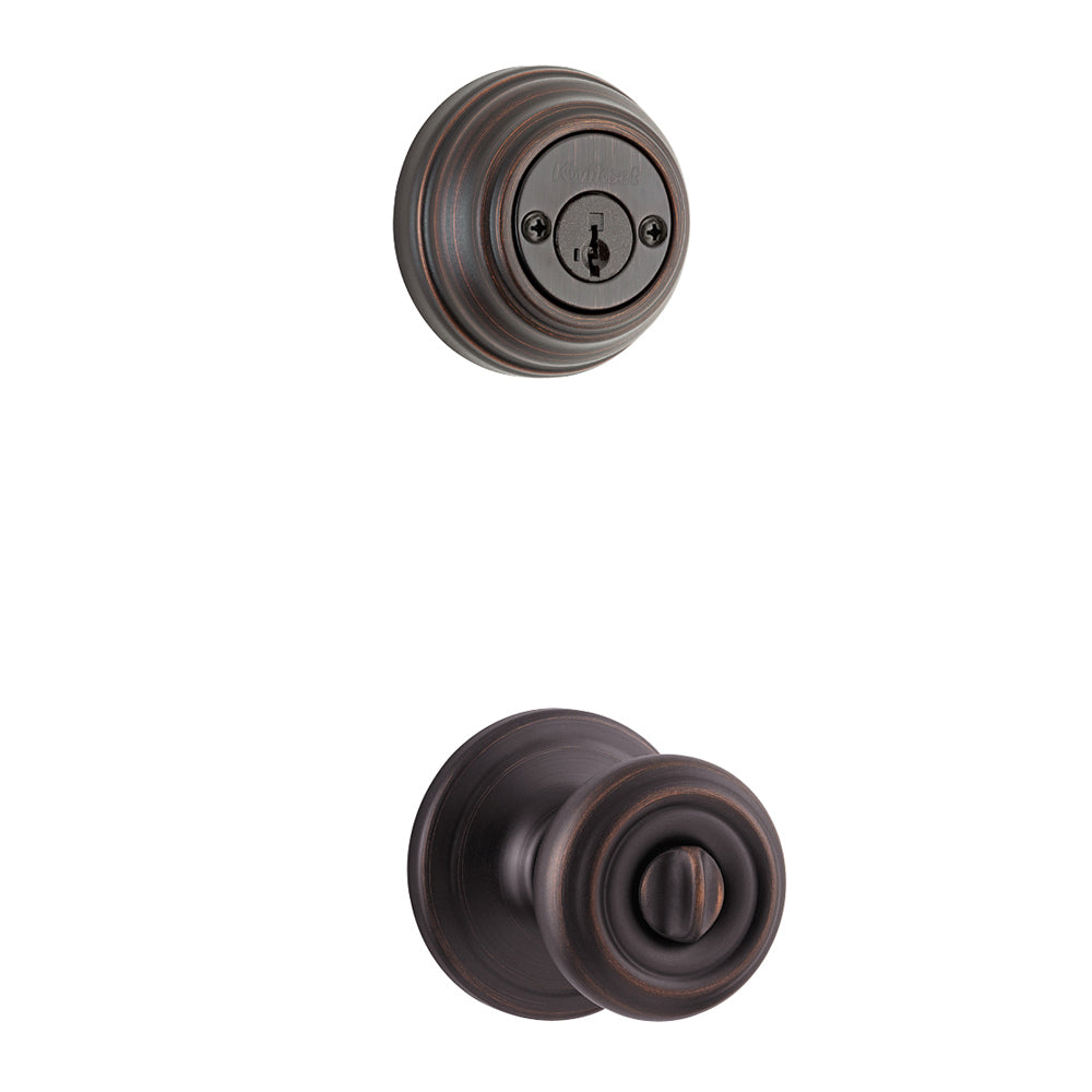 Kwikset 979CN 11P SMT Cameron Inside Trim Knob, Venetian Bronze