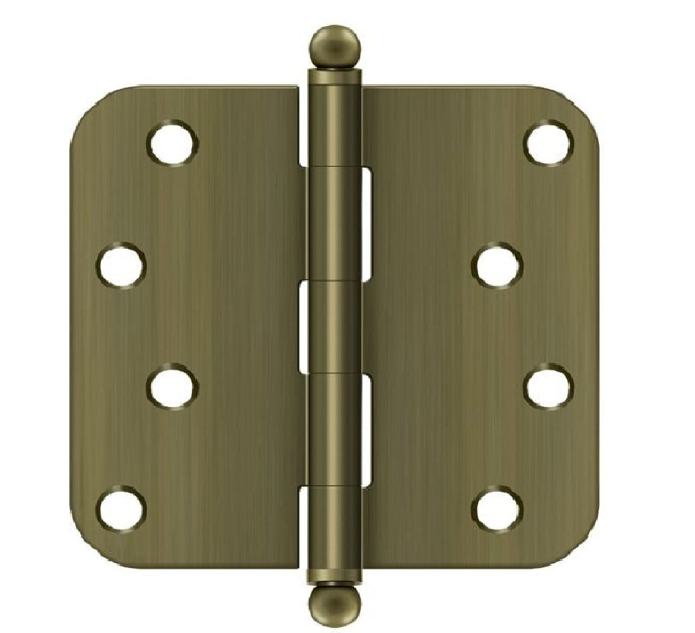 Deltana S44R55-BT Radius Hinge, Antique Brass