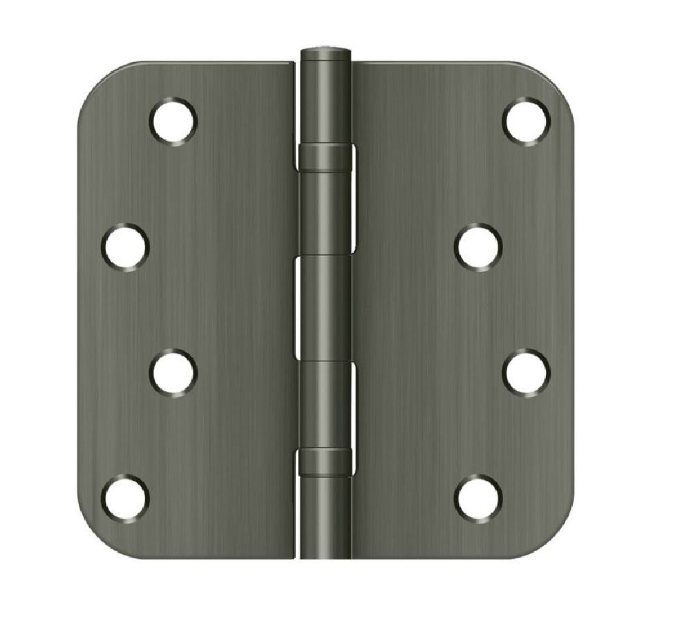 Deltana S44R5BB15A Radius Hinge, Antique Nickel