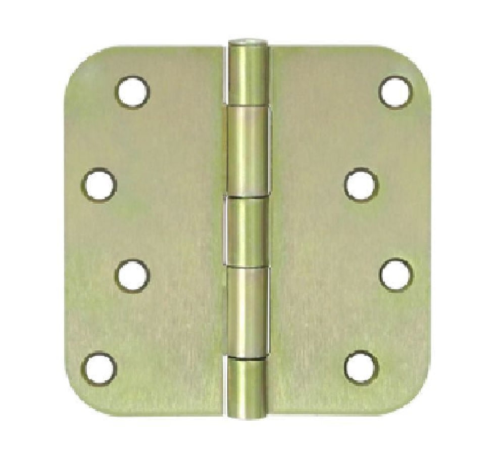 Deltana S44R5BK2D Radius Hinge, Zinc Dichromate Plated