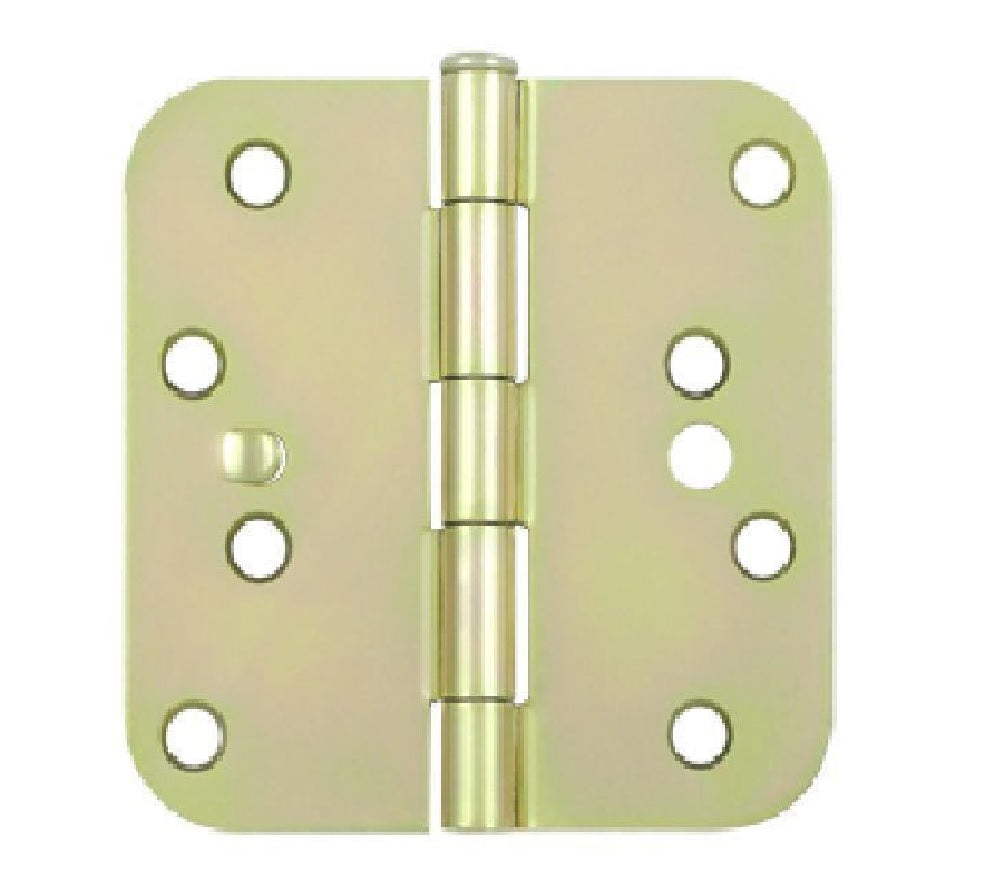 Deltana S44R5BK2D-S Radius Hinge, Zinc Dichromate Plated