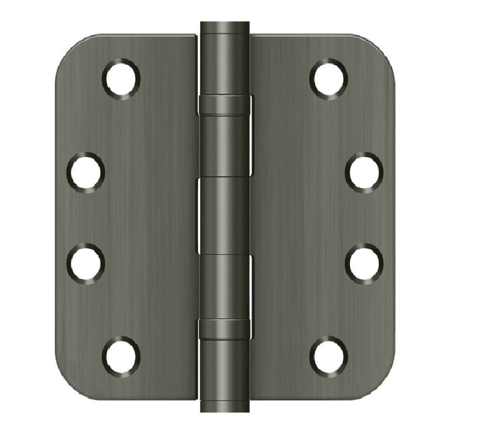 Deltana S44R5HDB15A Radius Hinge, Antique Nickel
