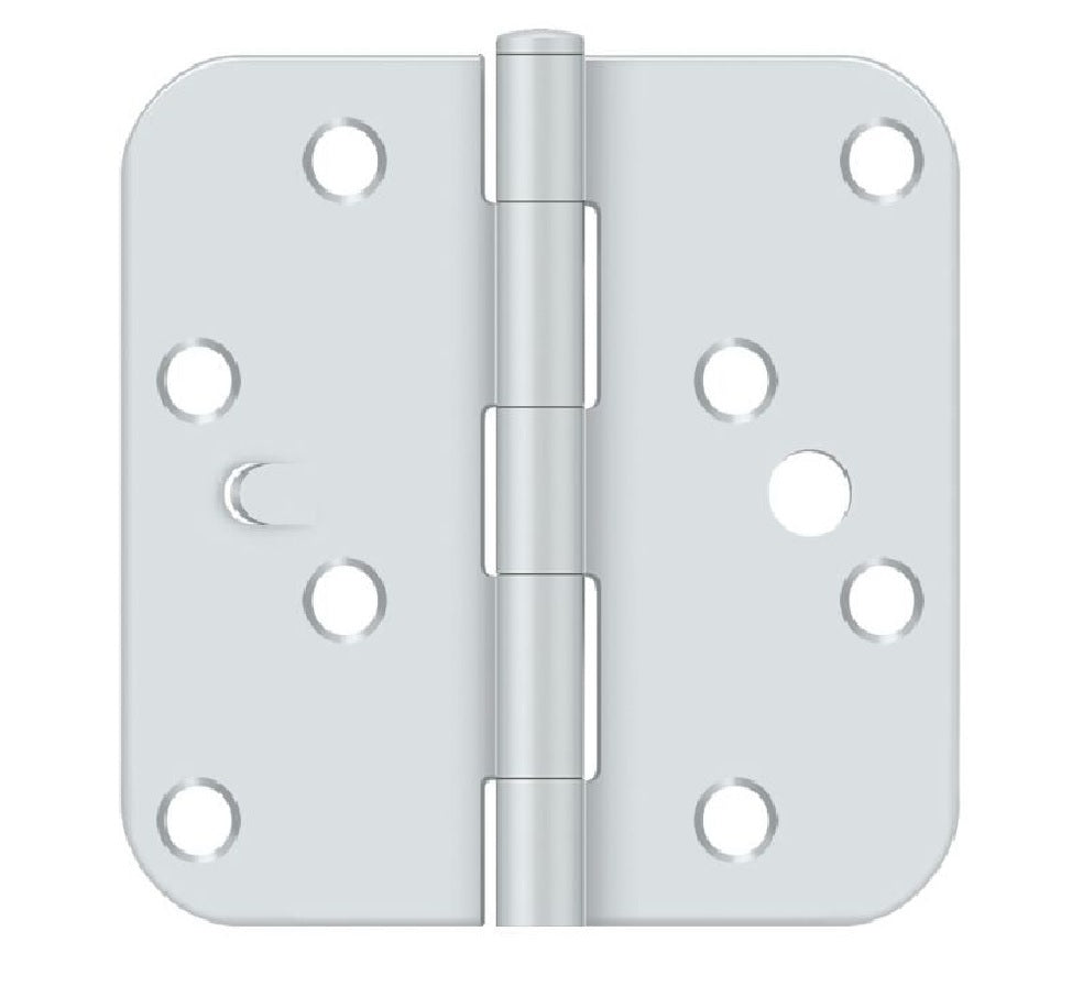 Deltana S44R5USPWBMS Radius Hinge, White