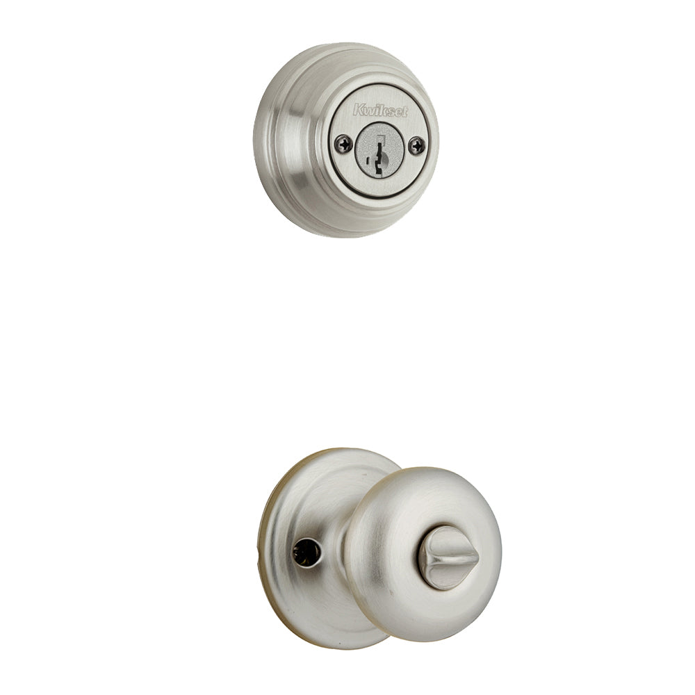 Kwikset 979J 15 SMT Juno Inside Trim Knob, Satin Nickel