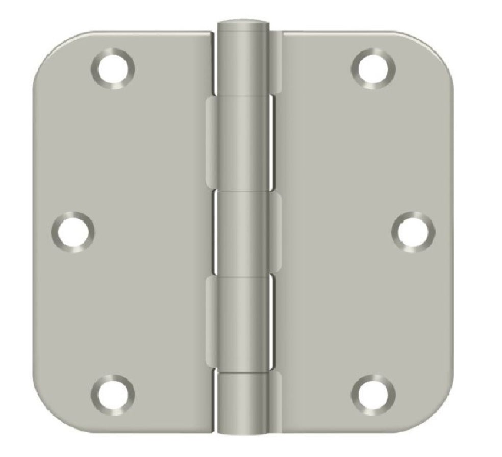 Deltana S35R515 Radius Hinge, Satin Nickel