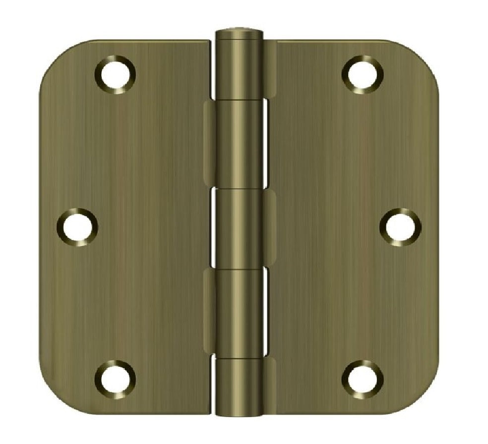 Deltana S35R55 Radius Hinge, Antique Brass