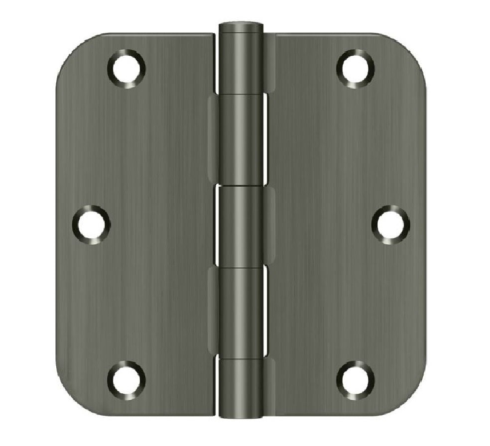 Deltana S35R5BK15A Radius Hinge, Antique Nickel