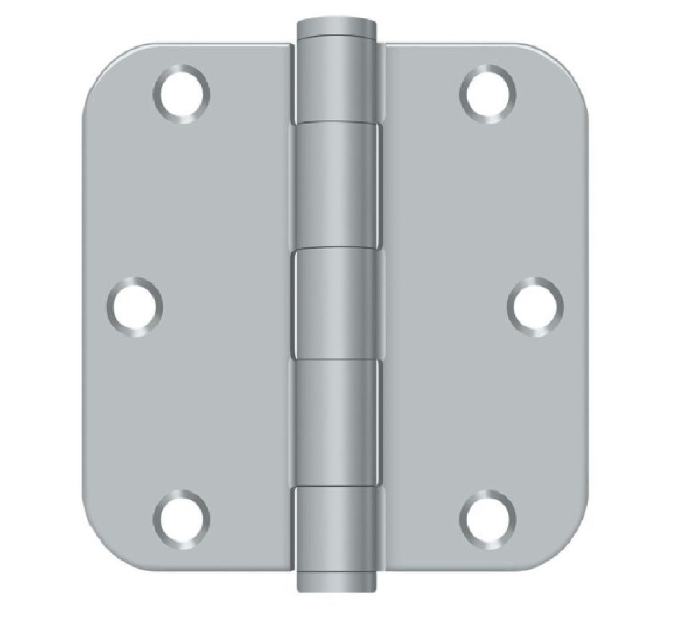 Deltana S35R5HD26D Radius Hinge, Satin Chrome