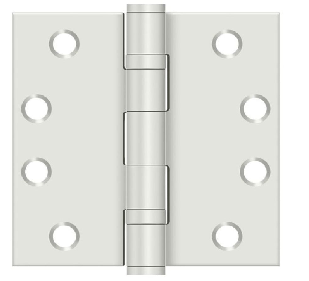 Deltana S44HDBBUSPW Square Door Hinge, White