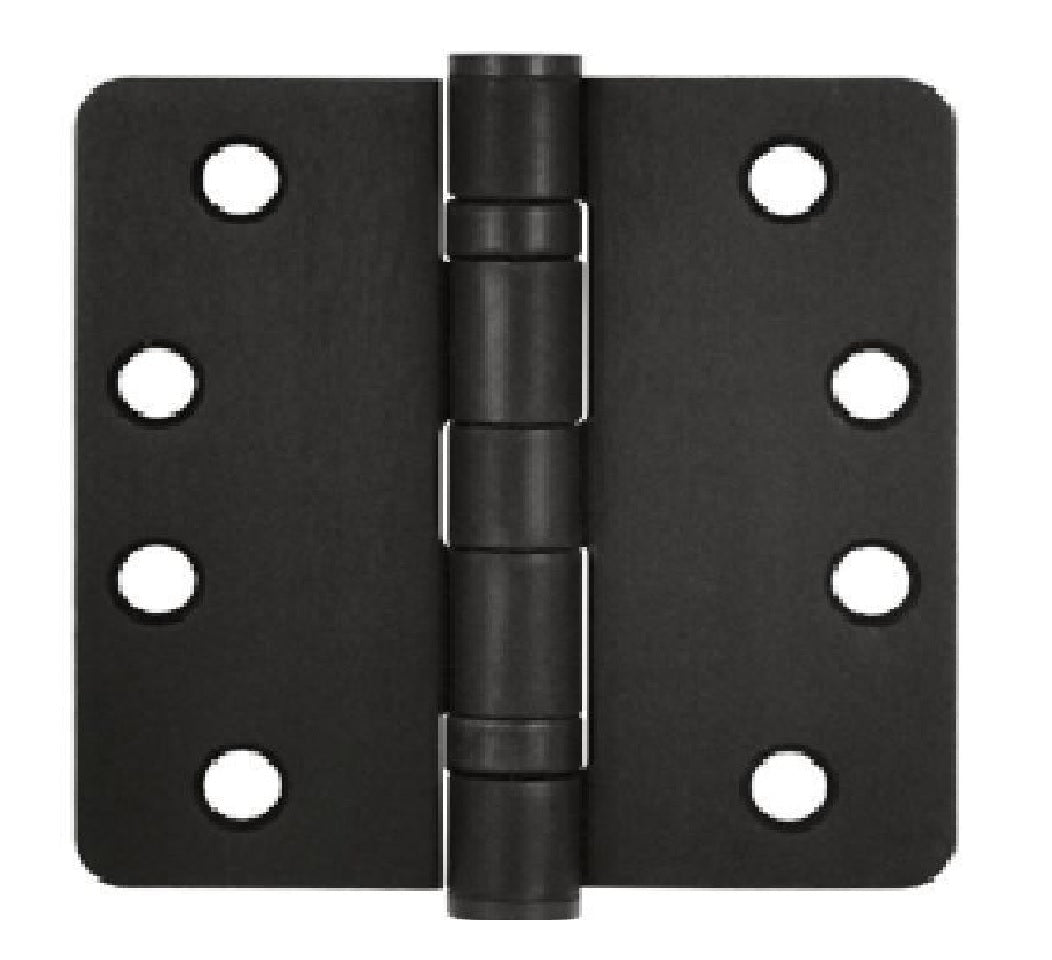 Deltana S44R4HDB10B Radius Door Hinge, Oil Rubbed Bronze
