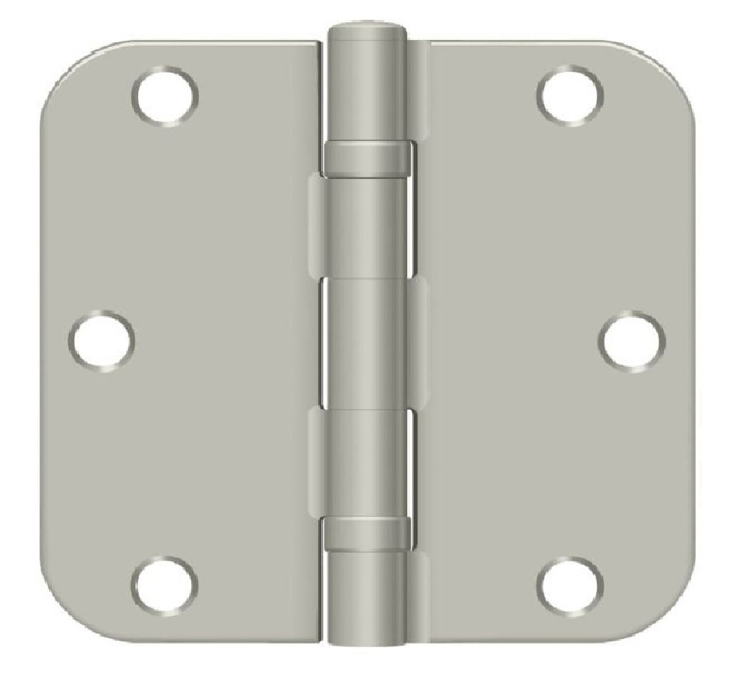 Deltana S35R5BB15 Radius Hinge, Satin Nickel