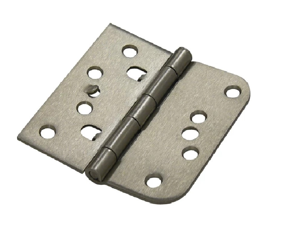 Deltana S44058TT15A-L/H SQ Door Hinge, Antique Nickel