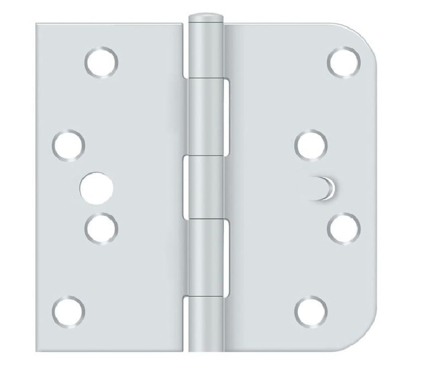 Deltana S44058TTUSPW-RH SQ Door Hinge, White