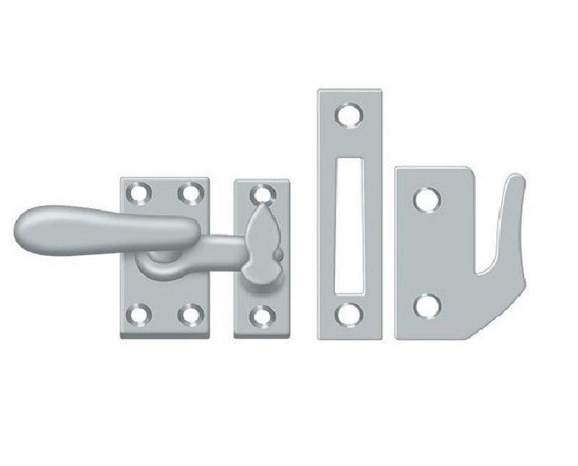 Deltana CF66U26 Casement Fastener Window Lock, Satin Chrome