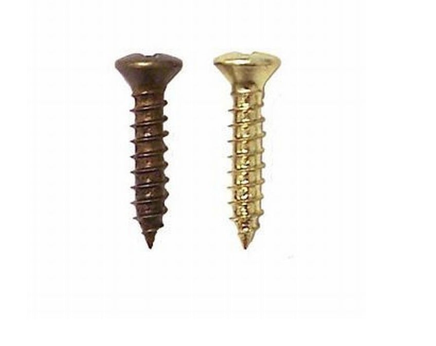 Amerock CM91557BB Sheet Metal Screws, Burnished Brass