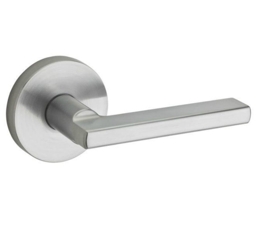Kwikset 154HFLRDT-26D Halifax Round Passage Door Lock, Satin Chrome