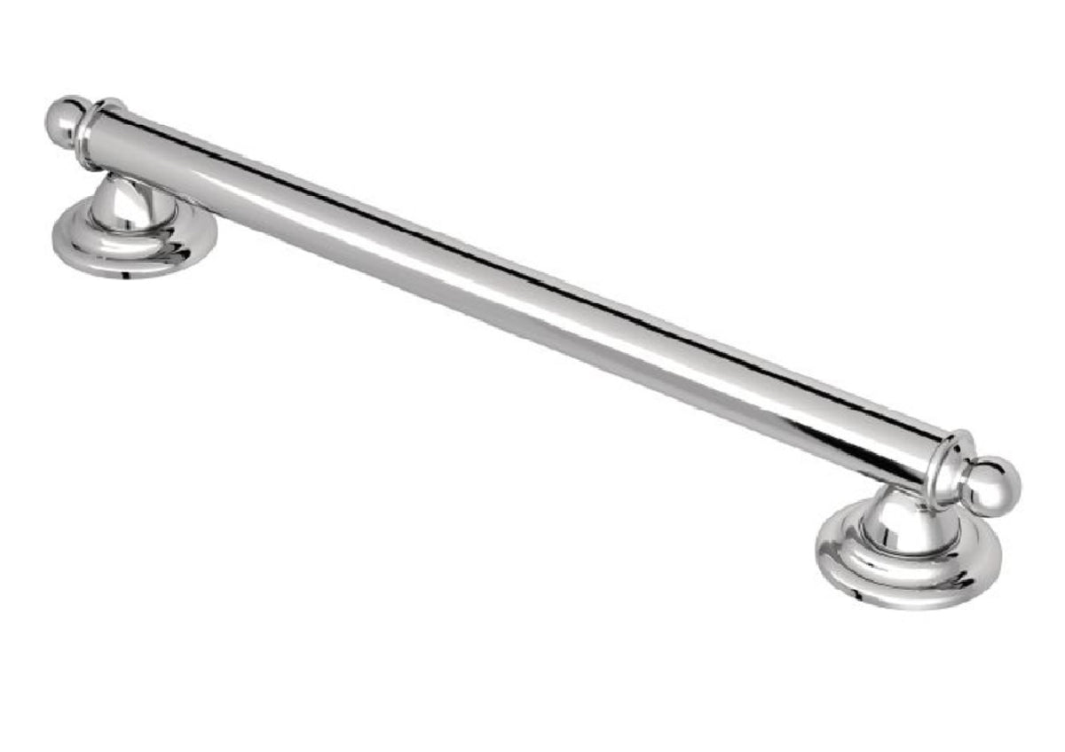Moen YG2212CH Brantford Grab Bar, Bright Chrome, 12"