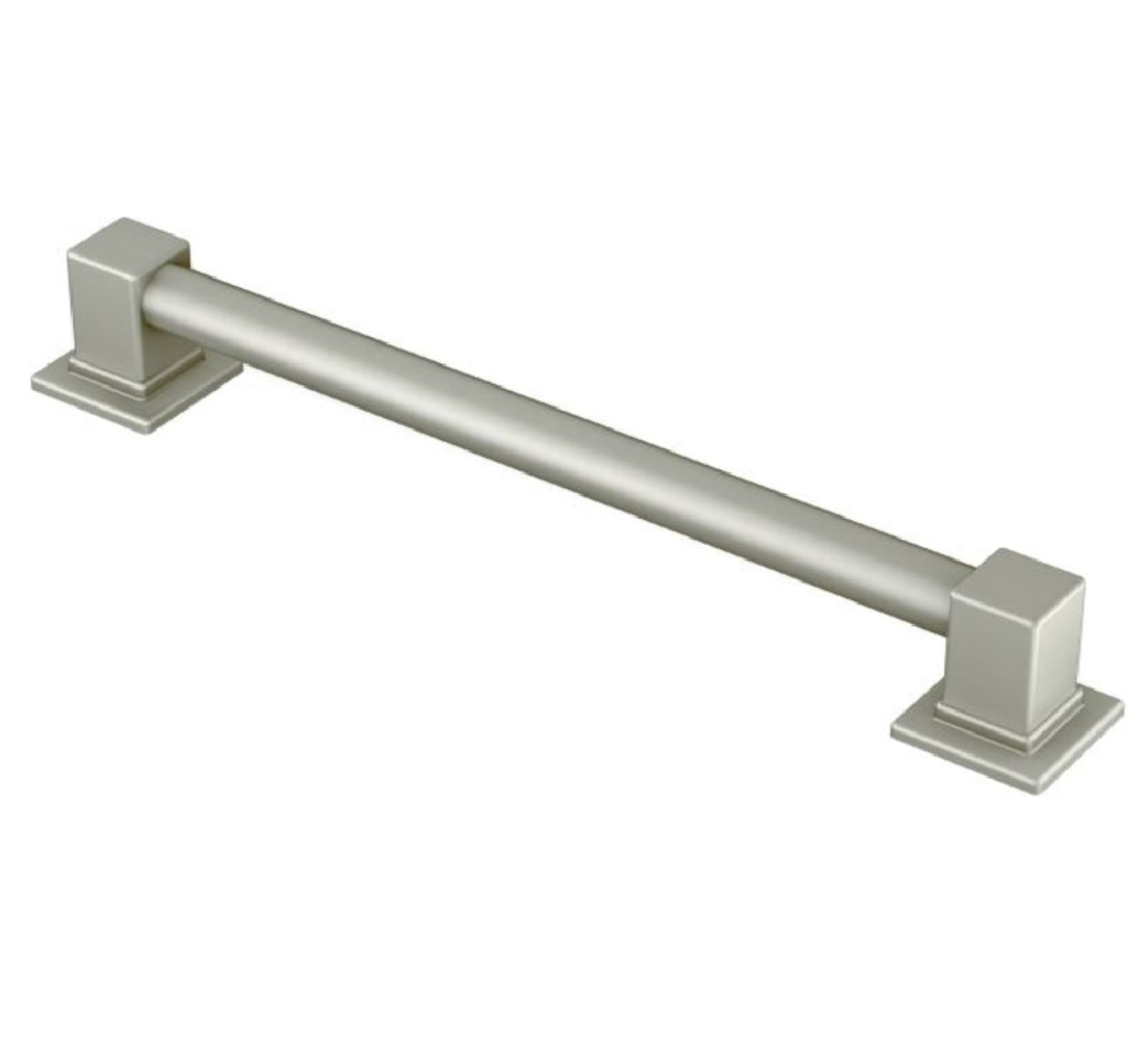 Moen YG8824BN 90 Degree Grab Bar, Brushed Nickel, 24"