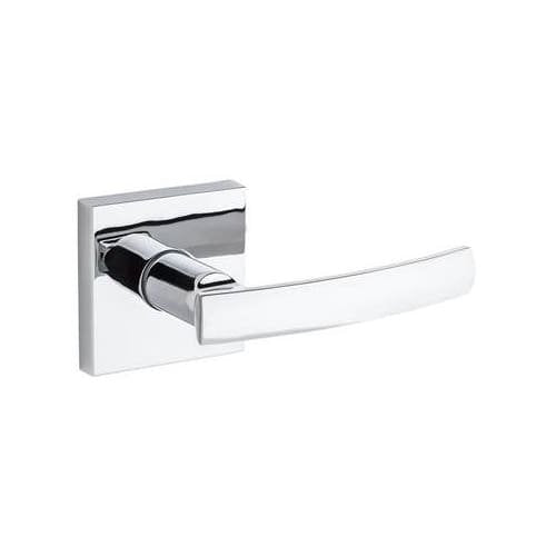 Kwikset 154SYLSQT-26 Sydney Square Passage Door Lock, Bright Chrome