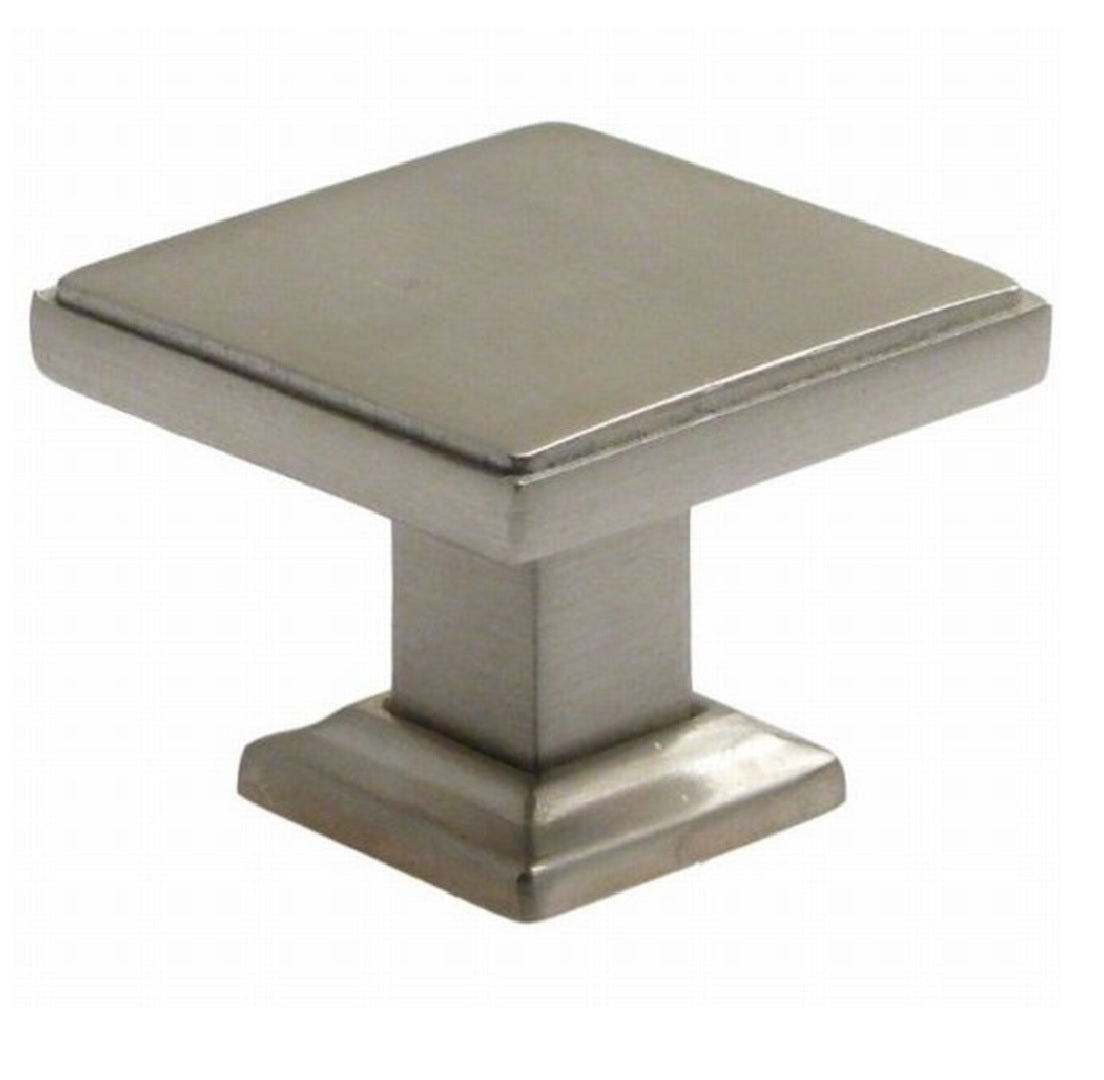 Rusticware 992SN Modern Square Cabinet Knob, Satin Nickel