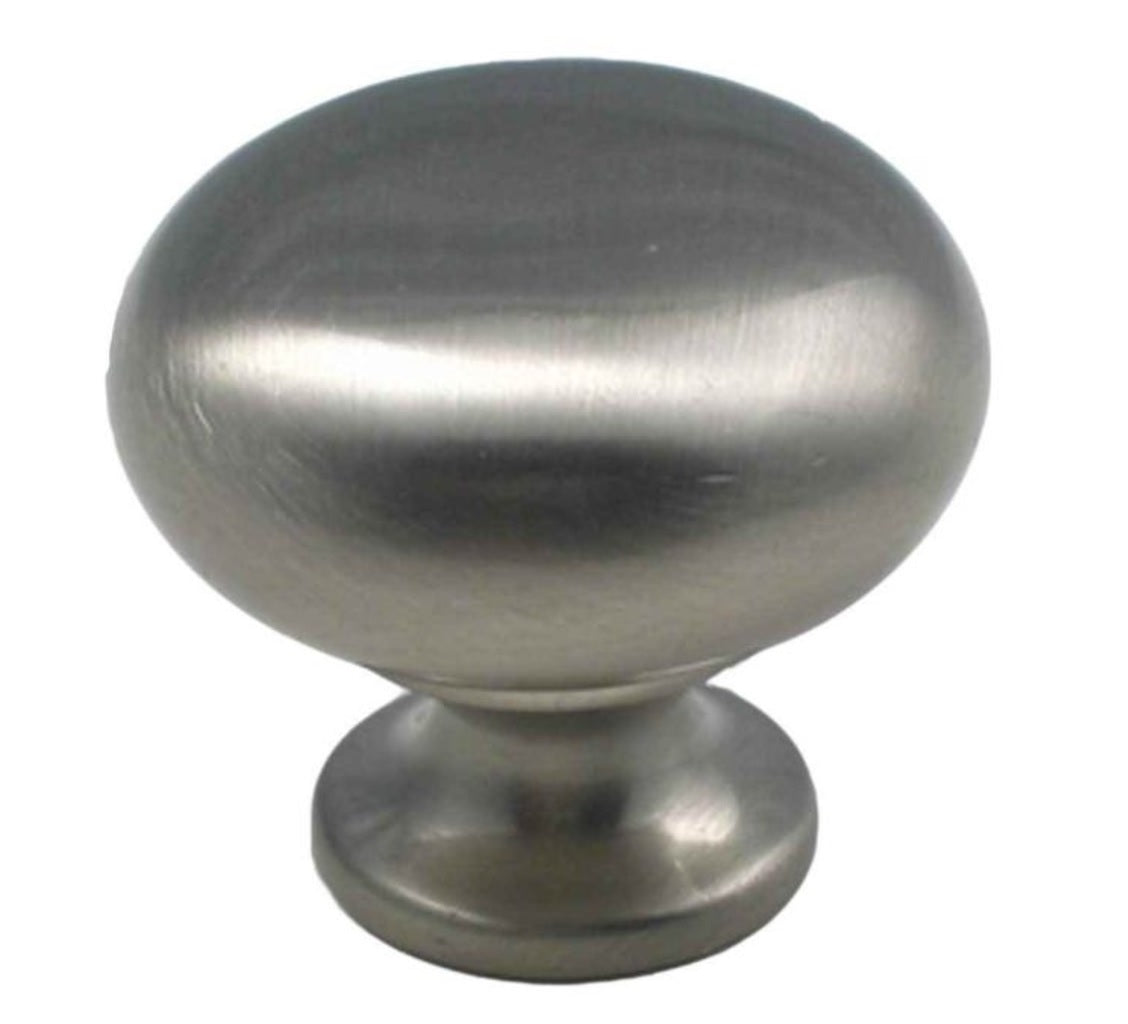 Rusticware 950SN Modern Mushroom Cabinet Knob, Satin Nickel