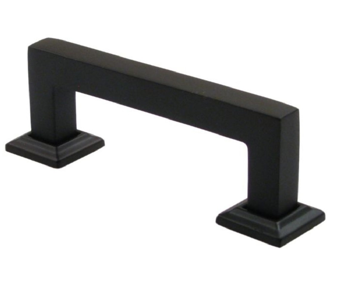 Rusticware 993ORB Modern Square Cabinet Pull, 3"