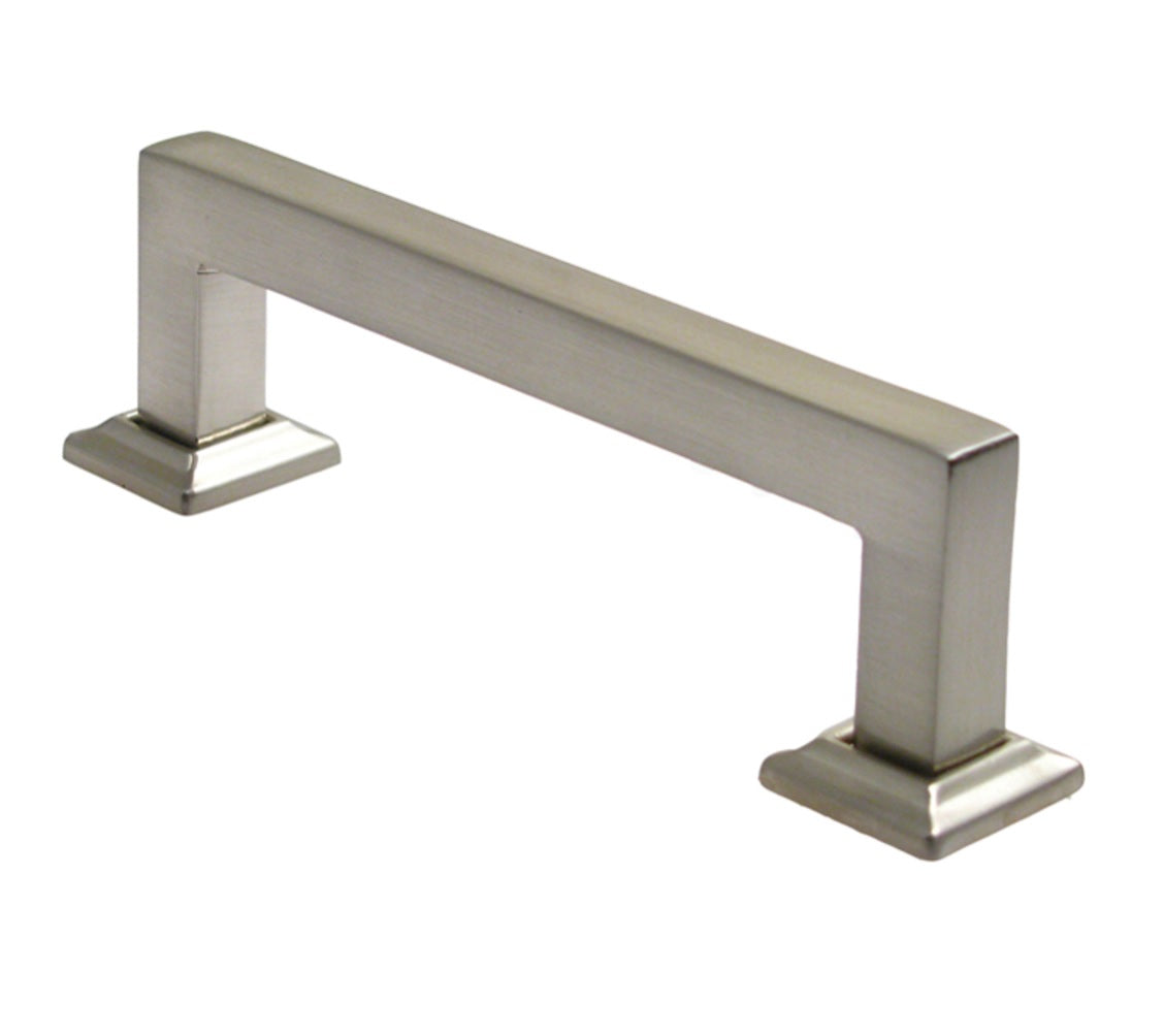 Rusticware 994SN Modern Square Cabinet Pull, 4"