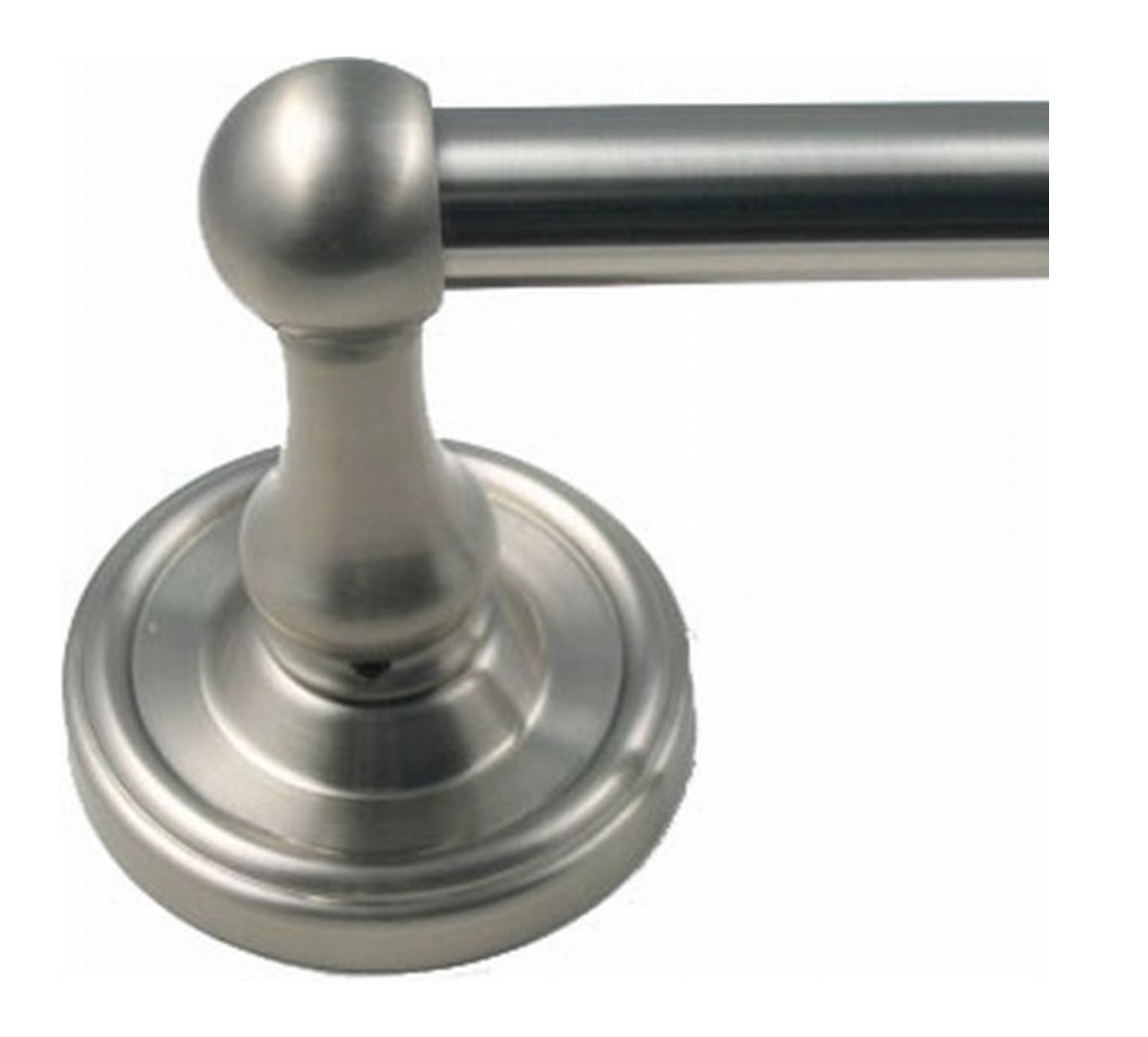 Rusticware 8218SN Midtowne Towel Bar, Satin Nickel, 18"