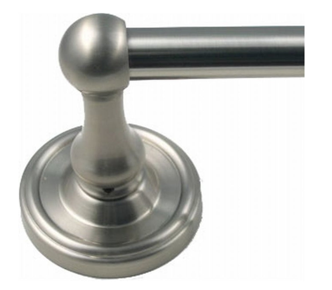 Rusticware 8224SN Midtowne Towel Bar, Satin Nickel, 24"