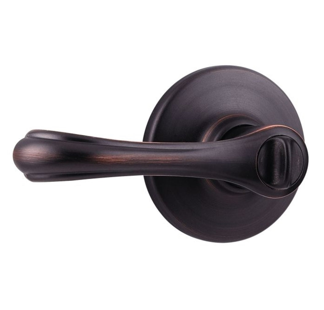 Weiser GLC331AI11P Alfini Privacy Door Lock, Antique Brass