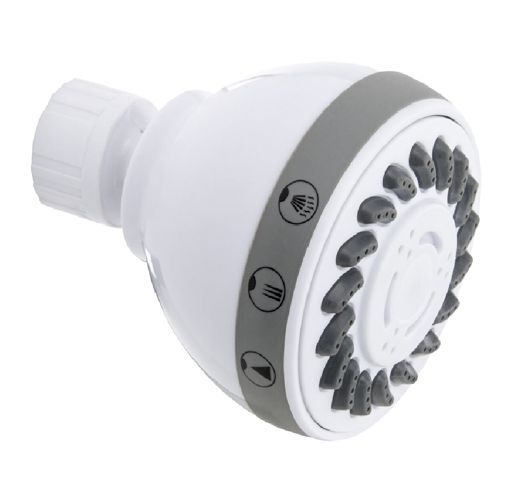 Plumb Pak K704WH Showerhead, White