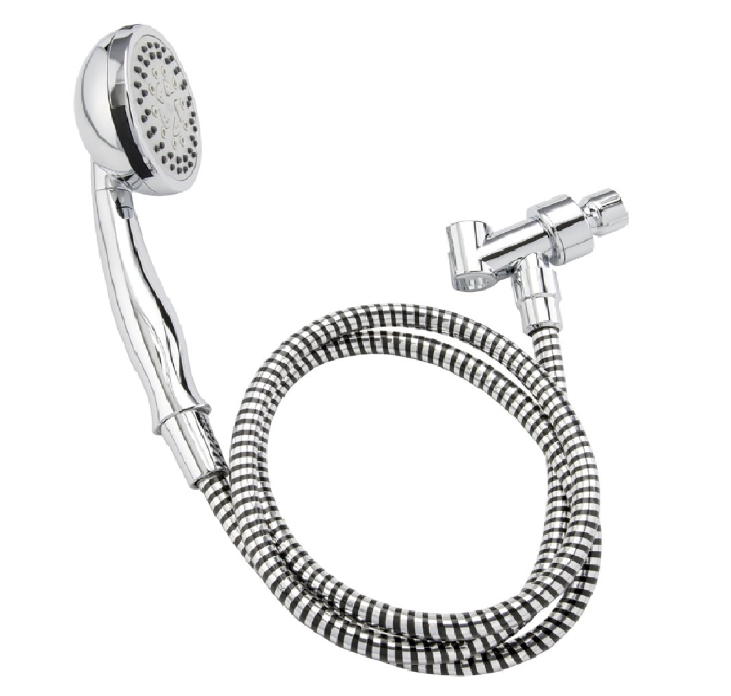 Plumb Pak K745CP Round Handheld Shower, Polished Chrome