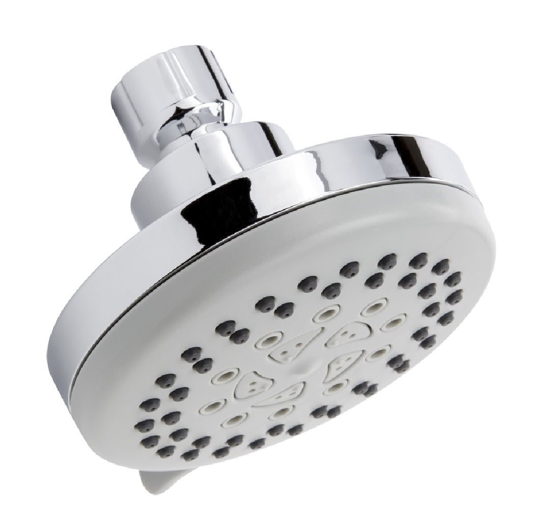 Plumb Pak K702CP Round Showerhead, Polished Chrome